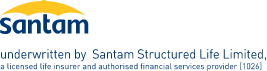 Underwritten by Santam Structured Life Limited, a licensed life insurer and authorised financial services provider (1026)